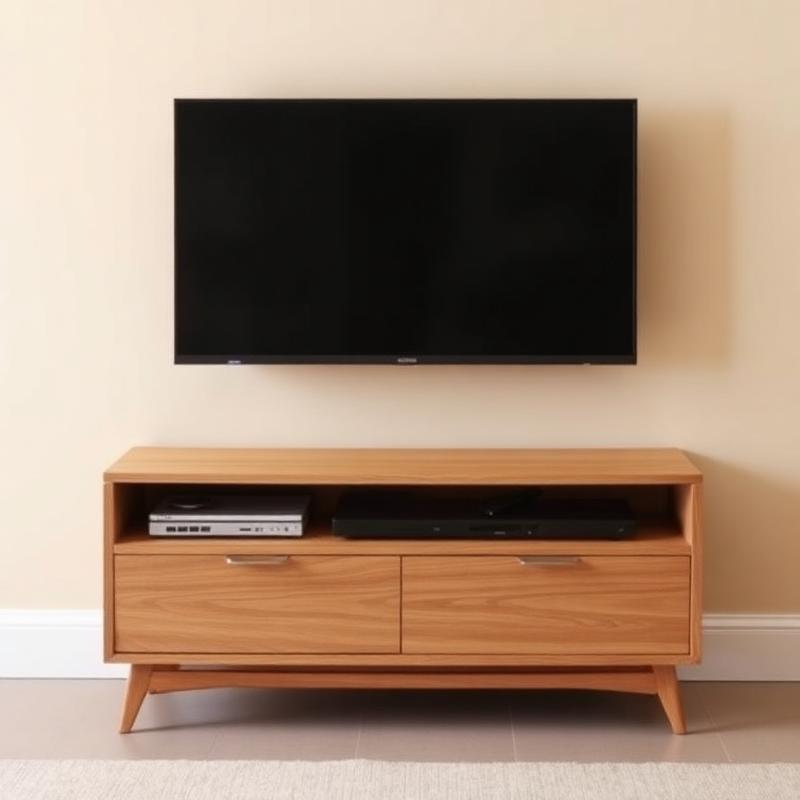 Linea Oak Console